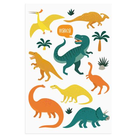 Dinosaurier Tattoos Eco friendly